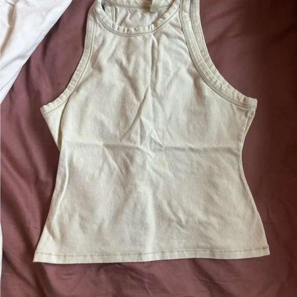SKIMS Cotton Jersey Tank and Short Set - Picture 3 of 8